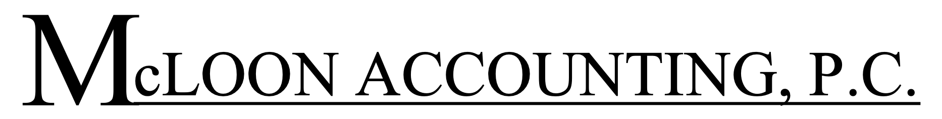 McLoon Accounting, P.C. Logo